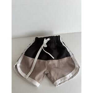Little Bipsy Chino Shorts Black Gray Size 0-3M